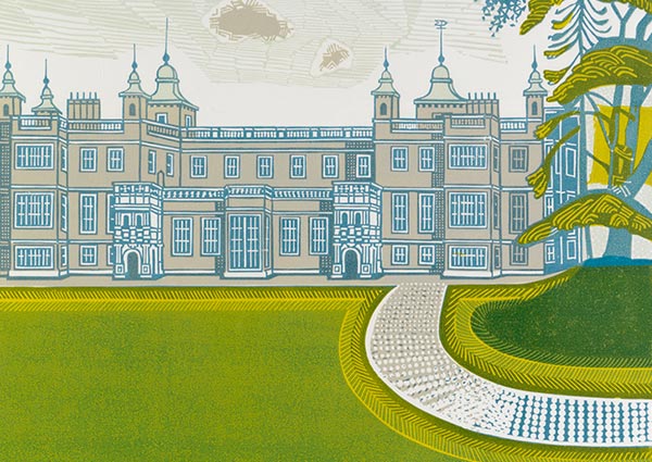 Audley End, Greeting Card by Edward Bawden - Thumbnail