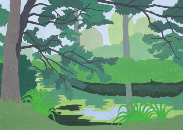 The River, Greeting Card by Sonia Coode-Adams MBE - Thumbnail