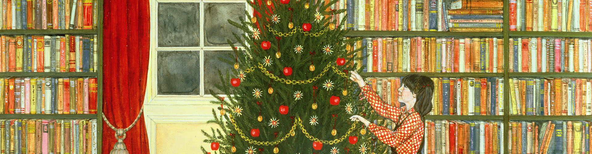 The Christmas Tree, Greeting Card by Ditz   - Featured on Desktop Devices