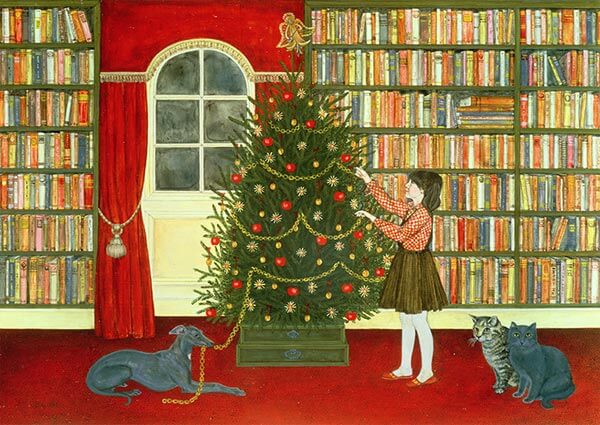 The Christmas Tree, Greeting Card by Ditz   - Thumbnail
