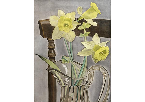 Daffodils and Celery, Greeting Card by Lucian Freud - Thumbnail