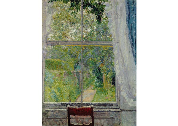 View from a Window, Greeting Card by Spencer Frederick Gore - Thumbnail